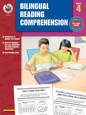 cover image of Bilingual Reading Comprehension, Grade 4